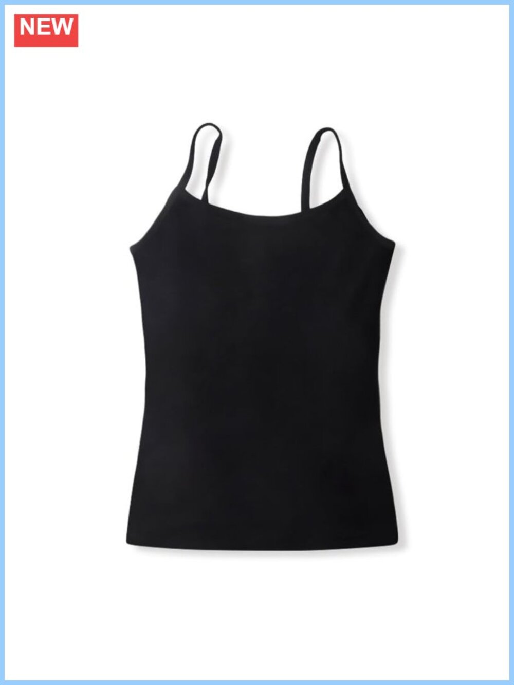 Modal Camisole Tank Top Spaghetti Strap Scoop Neck Sleeveless Women's